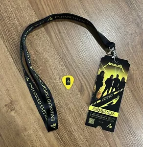 Metallica M72 2023 World Tour VIP Laminate & Guitar Pick Drink Token (1) Rare! - Picture 1 of 1
