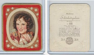 G14-15-1 Garbaty, Modern Beauties, 1937, #66 Jarmila Novotna