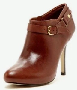 IVANKA TRUMP NUEVAS AUTÉNTICAS Botas de Sheril de Cuero Marrón Talla 6 - Imagen 1 de 12