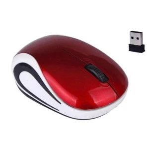 Wireless Mini Mouse Computer Gaming Mouse 1600DPI Optical USB Ergonomic USB Mice - Picture 1 of 14