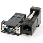 Extender VGA RGB HDB Male To LAN CAT5 CAT6 RJ45 Net Cable Female Adapter HG#km