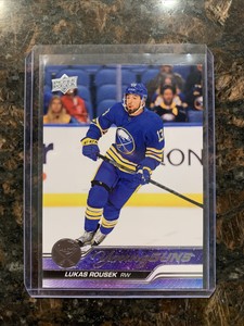 2023-24 Upper Deck Lukas Rousek Young Guns #233 Sabres