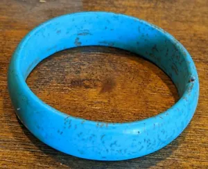Solid Turquoise Bangle Bracelet - Picture 1 of 6