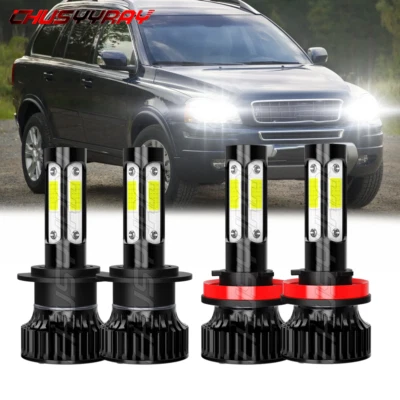 Kit de bombillas LED de haz alto bajo H7 H11 para Volvo XC90 2003-2014 6000K Foto 1 de 4