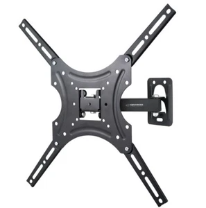 STAFFA PORTA TV DA MURO DA 20" 24 28 32 40 43 50 55 60 70" POLLICI SUPPORTO PARE - Foto 1 di 4