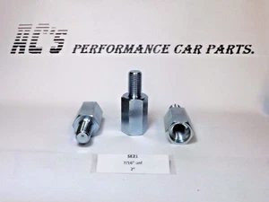 Ford 7/16" unf 2" largo - Univ. Tuerca de extensión espaciadora de rueda - (SE21) GQ - Imagen 1 de 1