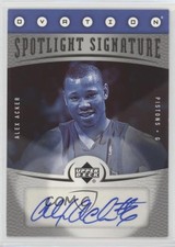 2006-07 Upper Deck Ovation Spotlight Signature Alex Acker #SS-AA Auto