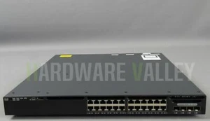 CISCO WS-C3650-24TS-L Catalyst 3650 24 Port Data 4x1G Uplink LAN BASE - Picture 1 of 1