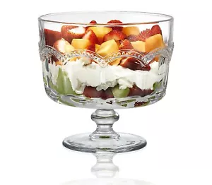 Artland Pearl Ridge 88 oz Trifle Bowl - Picture 1 of 5