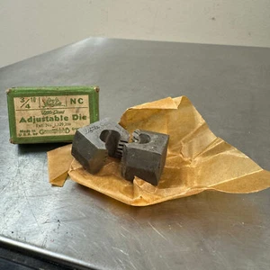 GTD Greenfield Tap and Die Little Giant 3/4" 10 NC Adjustable Pipe Dies w/ Box - Picture 1 of 8