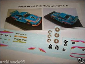 PORSCHE 935 3° LE MANS 1979 VAILLANT/BP DECAL 1/43 - Imagen 1 de 1