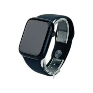 Apple Watch 7 GPS Aluminium Midnight 45mm Bransoletka sportowa Midnight - Zdjęcie 1 z 7