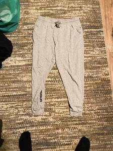 Under Armour Mens Joggers Sweatpants Elastic Waist Pockets XL Black Extra Large - Picture 1 of 3