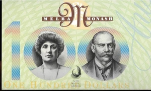 1996 Australia Mint First Prefix $100 Folder AA96 003726 Green Date Ovpt Polymer - Picture 1 of 4