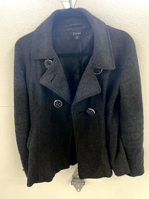 Casaco preto feminino Papaya tamanho médio/usado/excelente - Imagem 1 de 4