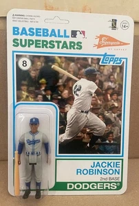 2021 TOPPS BIG LEAGUE BASEBALL BASEBALL GREAT JACKIE ROBINSON EXCLUSIVE FIGURE - Picture 1 of 2