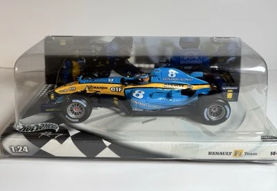 HOT WHEELS RENAULT R25 - FERNANDO ALONSO- 2005,  F1 CHAMPIONS, DIE CAST, 1:24 - Image 1 of 4