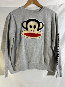 Paul Frank Sweatshirt Junior S gray Monkey Julius Top - Picture 1 of 9
