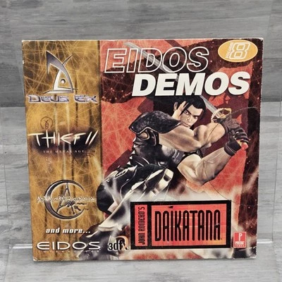Eidos Demos Volume 8 PC Daikatana Thief II Tomb Raider Last Revelation Sealed - Image 1 of 2