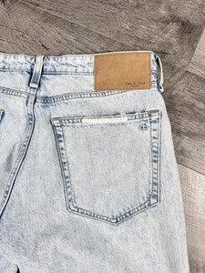 Rag And Bone Damenjeans 29 rosa mittelhoher Bund Boyfriend Glimmer helle Waschung 255 $ - Bild 1 von 10