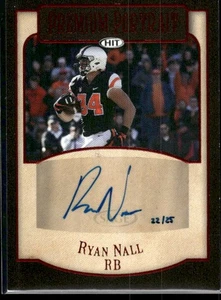 2018 SAGE HIT #PPA-07 Ryan Nall retrato premium autógrafos rojo #/25 - Imagen 1 de 2