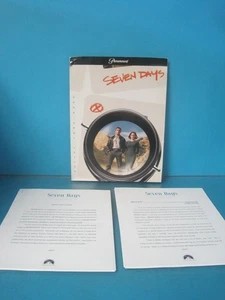 SEVEN DAYS PARAMOUNT 2000-2001 SEASON CHARACTER BIO BIOGRAPHY PRESS FOLDER RARE - Picture 1 of 16