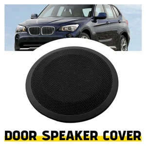 Black Front Door Speaker Cover For 3Series BMW E90 X1 E84 E91 51417144559 - Picture 1 of 9