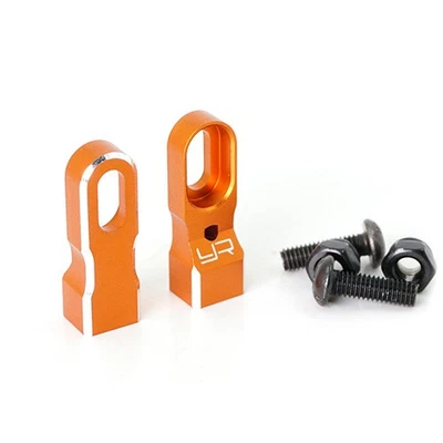 NEW Yeah Racing YA-0538OR Aluminum Height Adjustable Servo Mount Orange : 1/10 R - Image 1 of 3