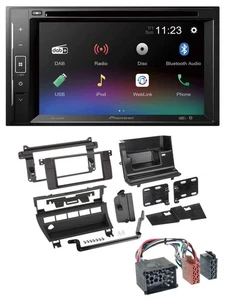 Pioneer Bluetooth MP3 USB 2DIN DAB DVD Autoradio für BMW 3er 1999-2001 5 Schalte - Bild 1 von 7