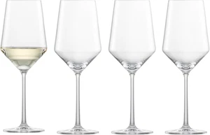 ZWIESEL GLAS Bicchiere da Vino Bianco Puro Saugivnon (Set di 4), Grazioso Bicchiere da Vino - Foto 1 di 6