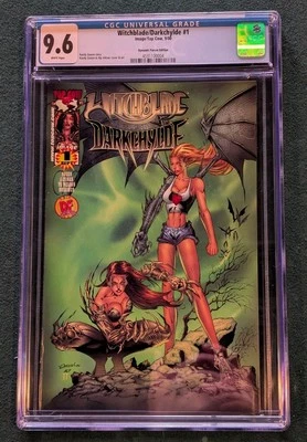 Witchblade / Darkchylde #1 CGC 9.6 WP Dynamic Forces Exclusive Cover Variant  - Image 1 of 4