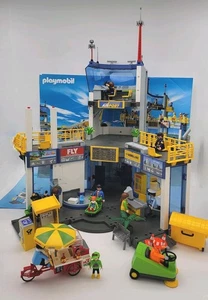Playmobil Airport 3186 Near Complete w/ Instructions & Poster + Sets 3790, 3848 - Picture 1 of 12