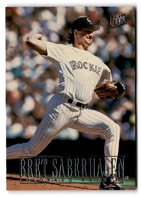 1996 Ultra #475 Bret Saberhagen - Image 1 of 2