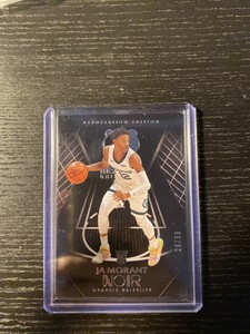 JA MORANT 2019-20 NOIR Association EDITION TRUE ROOKIE RC 29/99 GRIZZLIES