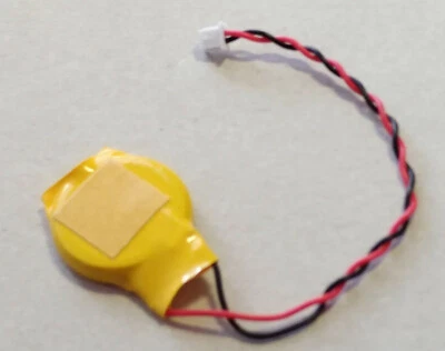 Bios CMOS Batterie 2 polig CR2032 für z.B. Dell Latitude Notebook Laptop  - Bild 1 von 4