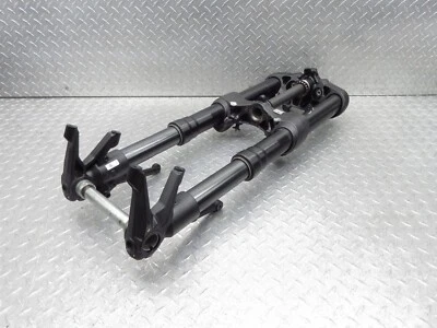 2015 15-18 Ducati Diavel Front Fork Suspension Damper Tube Triple Tree Assembly - Image 1 of 4