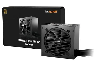 be quiet! Pure Power 12 1000 Watt Netzteil 80+ Gold ATX 3.1 PCIe 5.1 - Bild 1 von 4