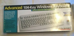 New Digital Research Technologies Advanced 104-Key Windows Keyboard DRKEY104 - Picture 1 of 5
