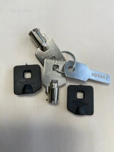 Harley Davidson oem keys 71452-91 KEY CODE: HD3307 - Picture 1 of 3