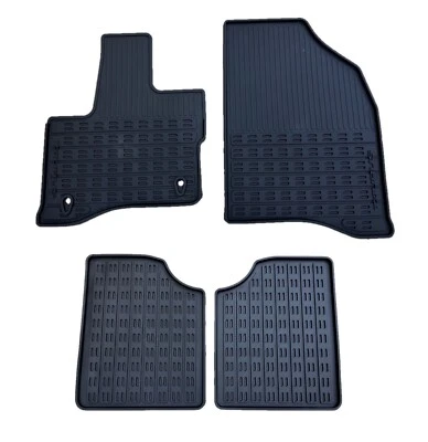 OEM новый 2010 Ford Taurus черный резиновый винил всепогодный контур коврики - Изображение 1 из 4