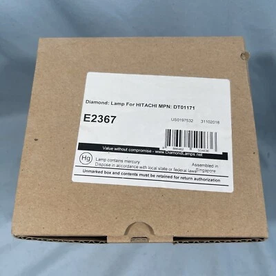 Hitachi DT01171 Replacement Projector Lamp by Diamond Lamps E2367 - Image 1 of 3