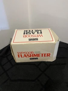 Wein WP5008 Flash Meter Vintage with Original Box & Manual W/ Auto Flash Sync - Picture 1 of 7