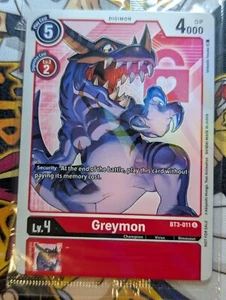 Digimon Card Game Greymon (Alternative Art) BT3-011 U - SEALED - Bild 1 von 1