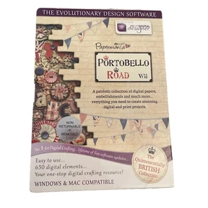 NEW Docrafts papermania Portobello Road cd rom Digital Designer Craft Pc / Mac - Picture 1 of 8