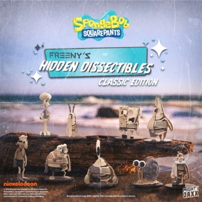 Nickclodeon 隐藏可剖析海绵宝宝系列 2 盒 12 盲盒 — 第 1/4 张图片