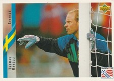 A8 - Thomas Ravelli - Sverige - Card World Cup USA 94 No. 65 Upper Deck