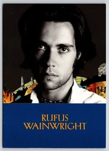 Postcard Rufus Wainwright Canadian-American Singer and Songwriter - Picture 1 of 2
