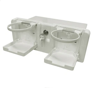 Handschuhfach Staufach abschließbar 2 Becherhalter Stauraum Staukasten glove box - Bild 1 von 3