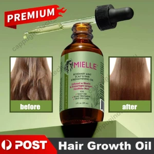 Mielle Rosemary Mint Scalp and Hair Strengthening Oil 59 ml For Hair Growth AUS - Picture 1 of 7
