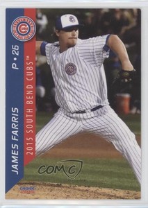 2015 Choice South Bend Cubs James Farris #13